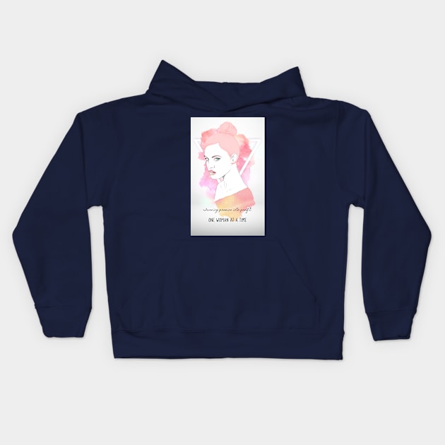 Turning passion into profit one woman at a time Kids Hoodie by Andrea Rose